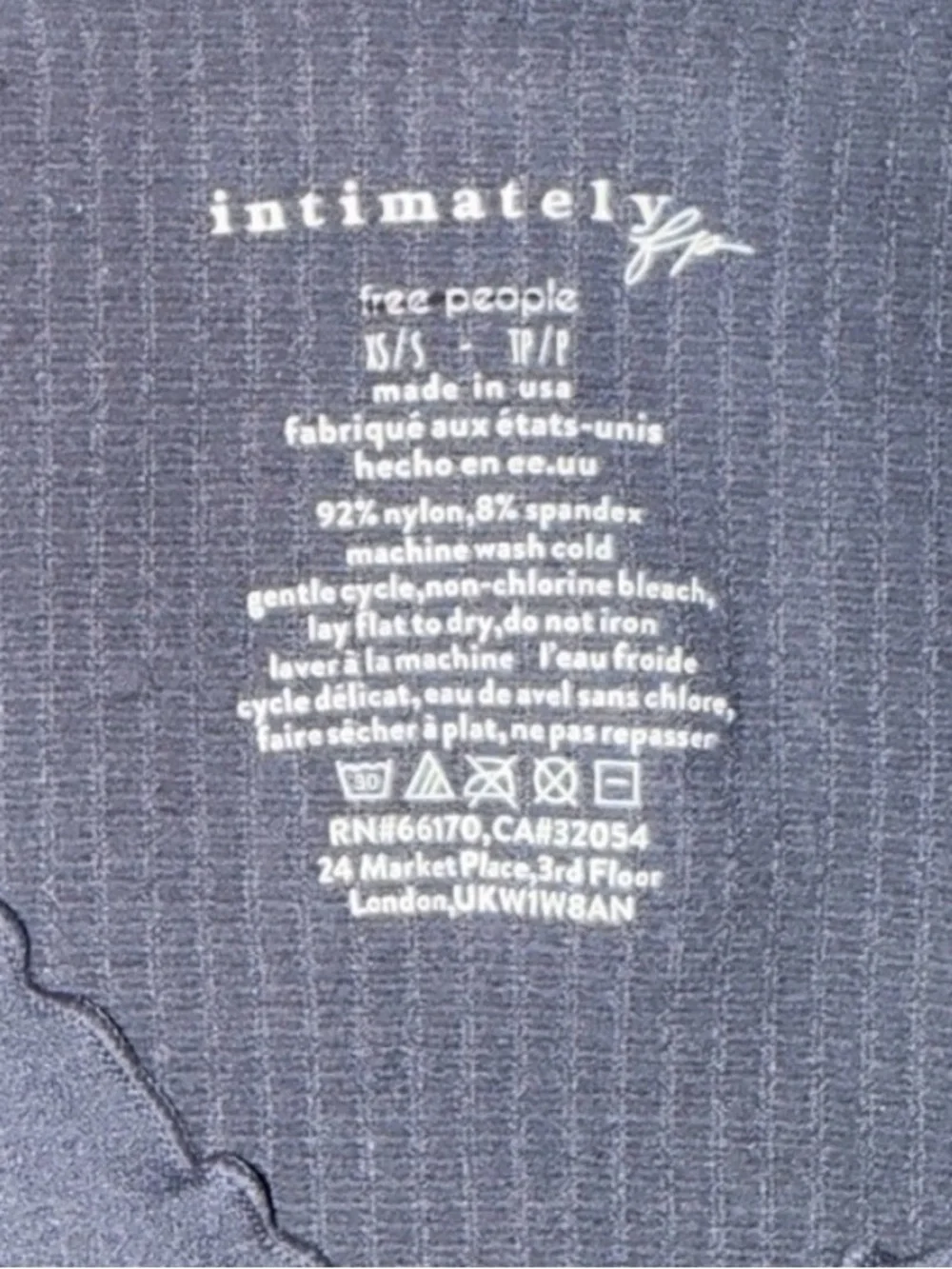 Free People Intimately Easy to Love Seamless Long Sleeve Top